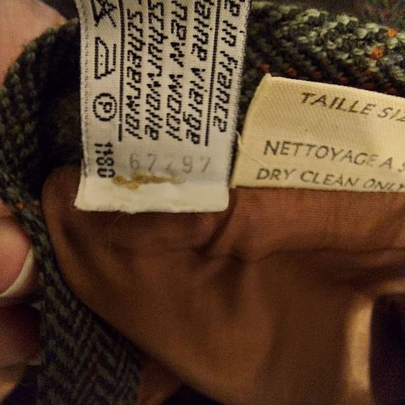 VINTAGE Wool Skirt made in France - Picture 11 of 13